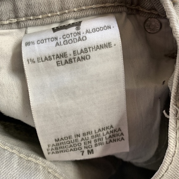 Dove Grey Levi’s Too Superlow 524 Jeans 7M - Picture 5 of 6